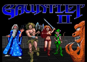 Gauntlet II (German) screen shot title